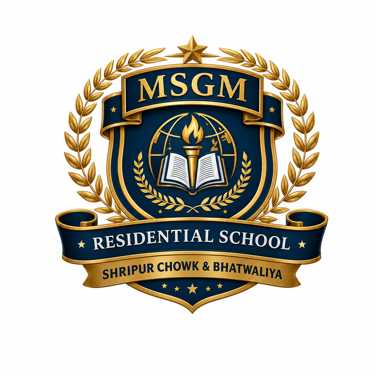 MSGM RESIDENTIAL SCHOOL logo
